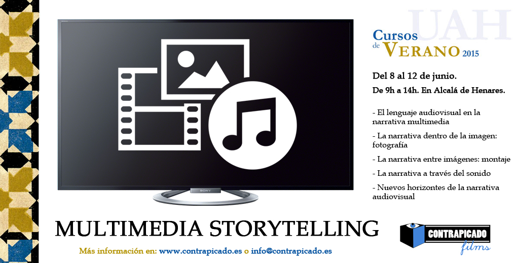 Multimedia Storytelling UAH Contrapicado