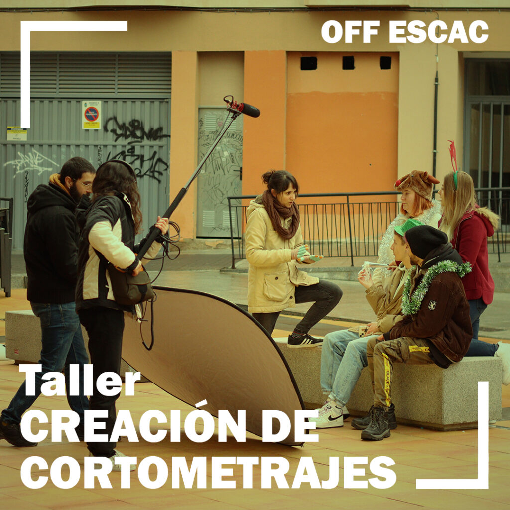 Botón "Taller intensivo de Creacion de Cortometrajes y Piezas Audiovisuales"