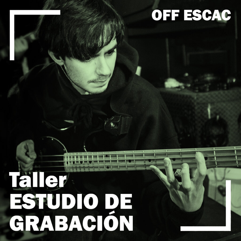 Botón "Taller Estudio de Grabación"